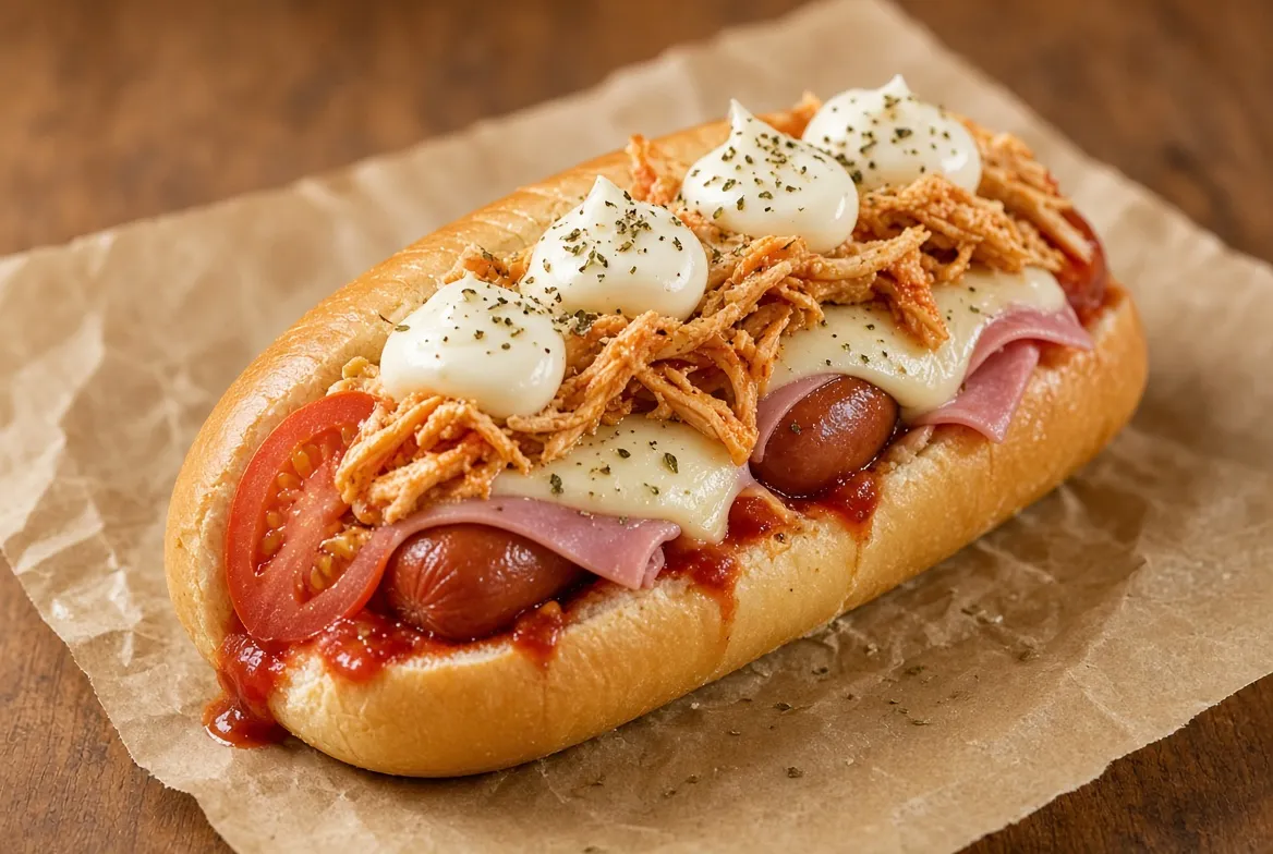 Dog Pizza Frango com Catupiry