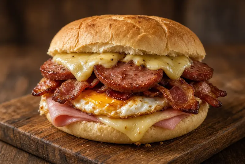 Calabresa Egg Bacon
