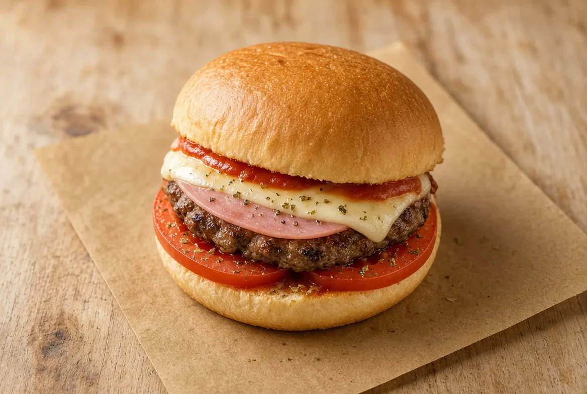 Baby Bife Burguer Pizza