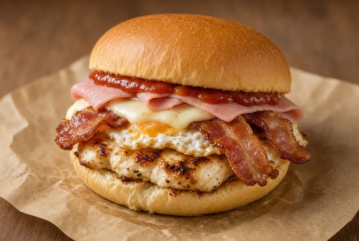 Peito Egg Bacon