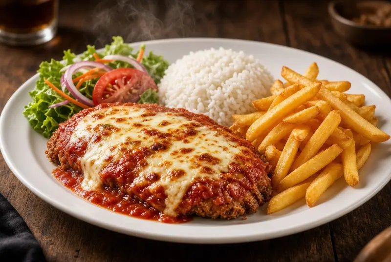 Filé Parmegiana (Filé Mignon)