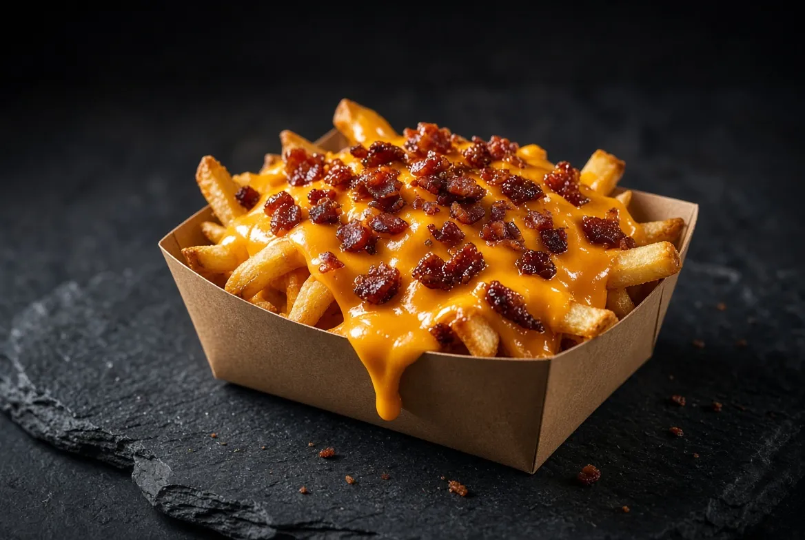Batata Frita Cheddar e Bacon (P)