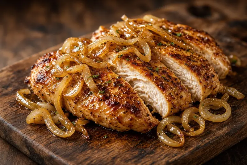 Filé de Frango Acebolado (inteira)