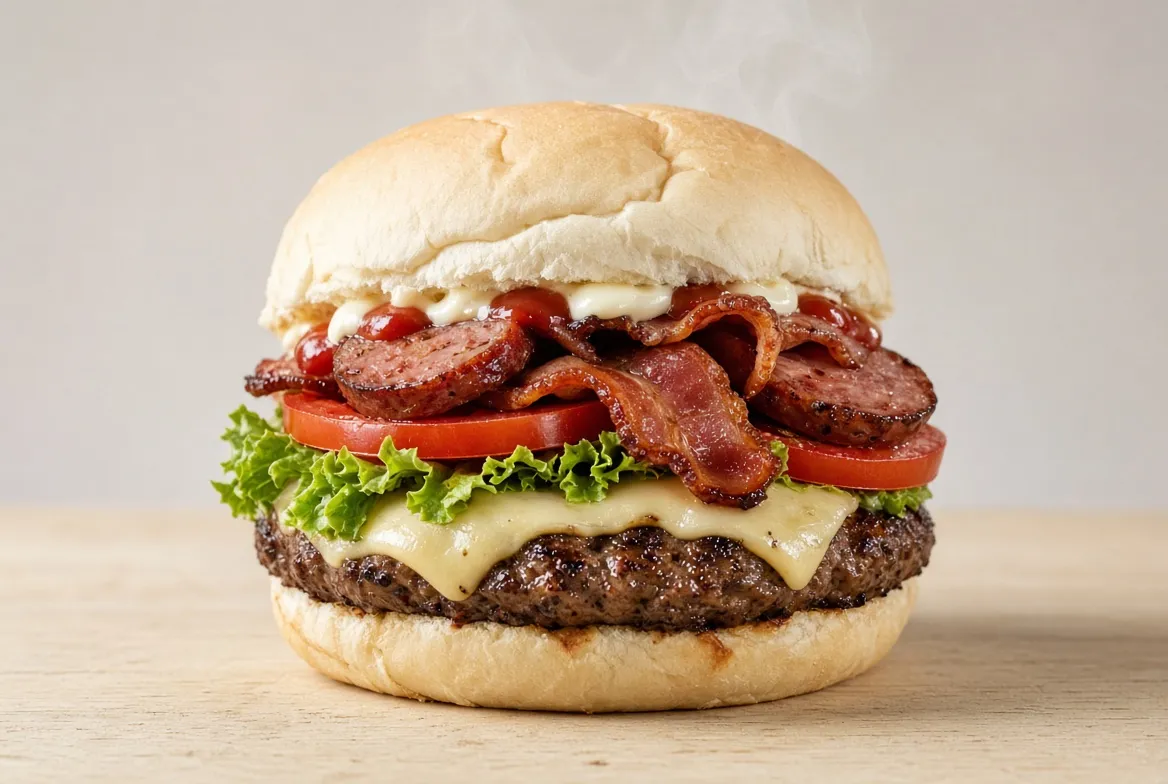 X-Calabresa Bacon Salada