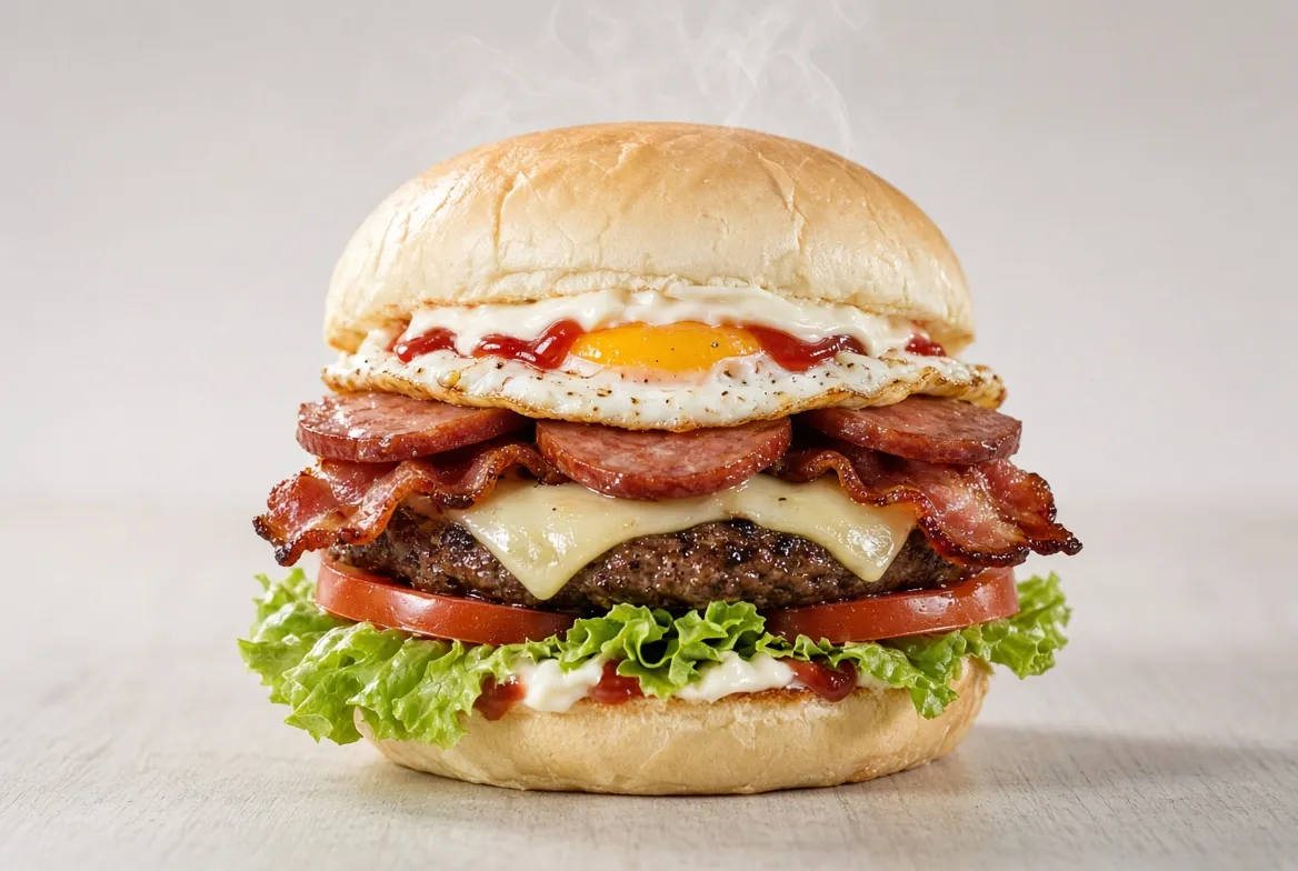 X-Calabresa Egg Salada Bacon