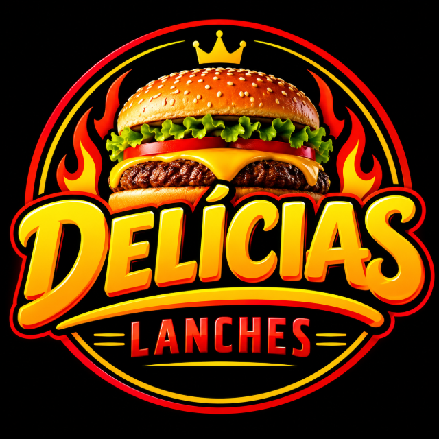 Logo Delícias Lanches