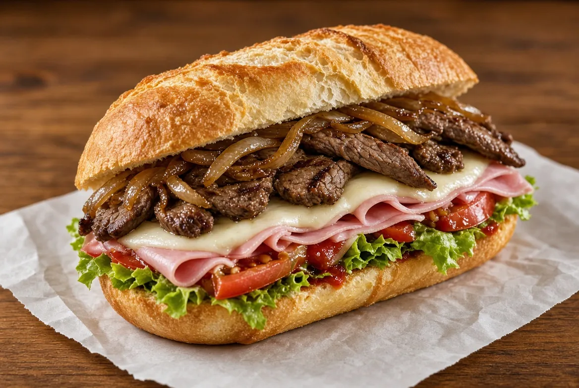 Bauru Salada Carne